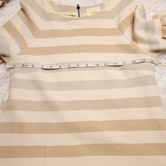 Anthropologie Maeve "Helsa" striped bell sleeved top - Picture 8 of 12